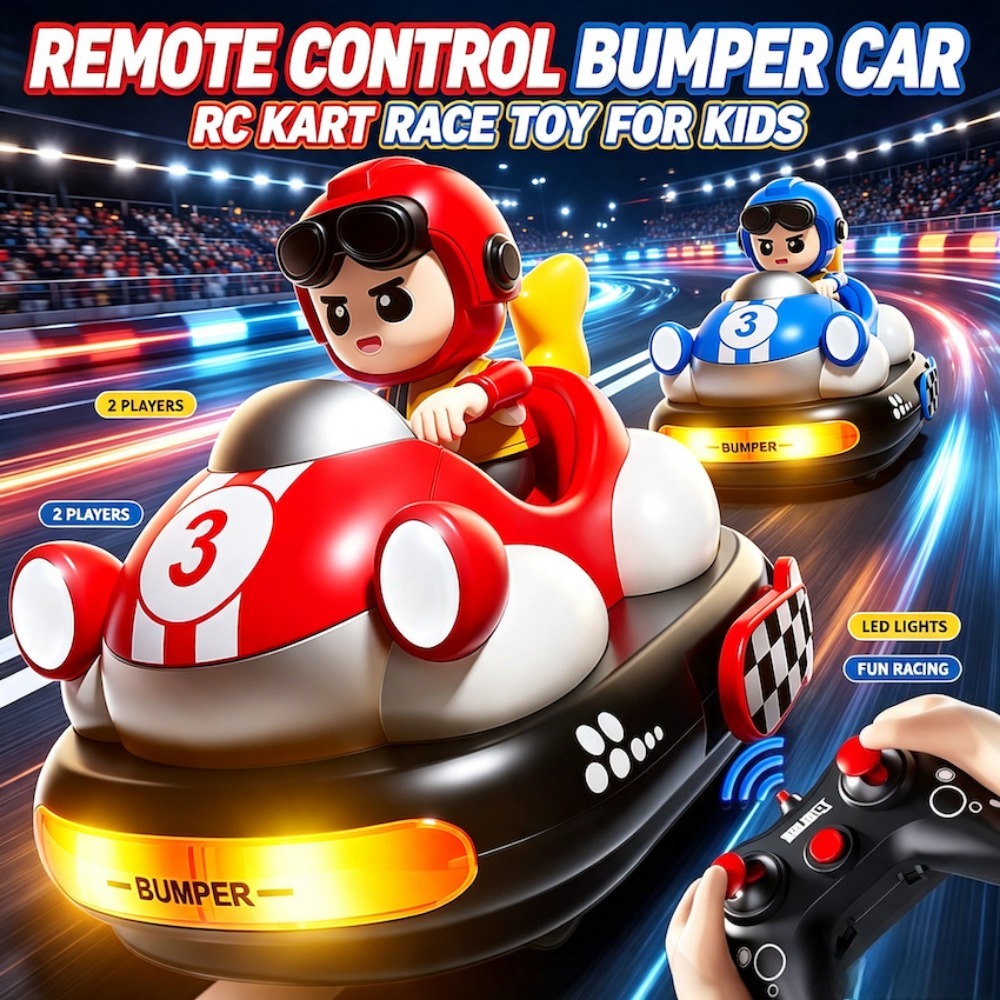 Remote Control Toys - Remote Controlled Kart Racing Car Toy
