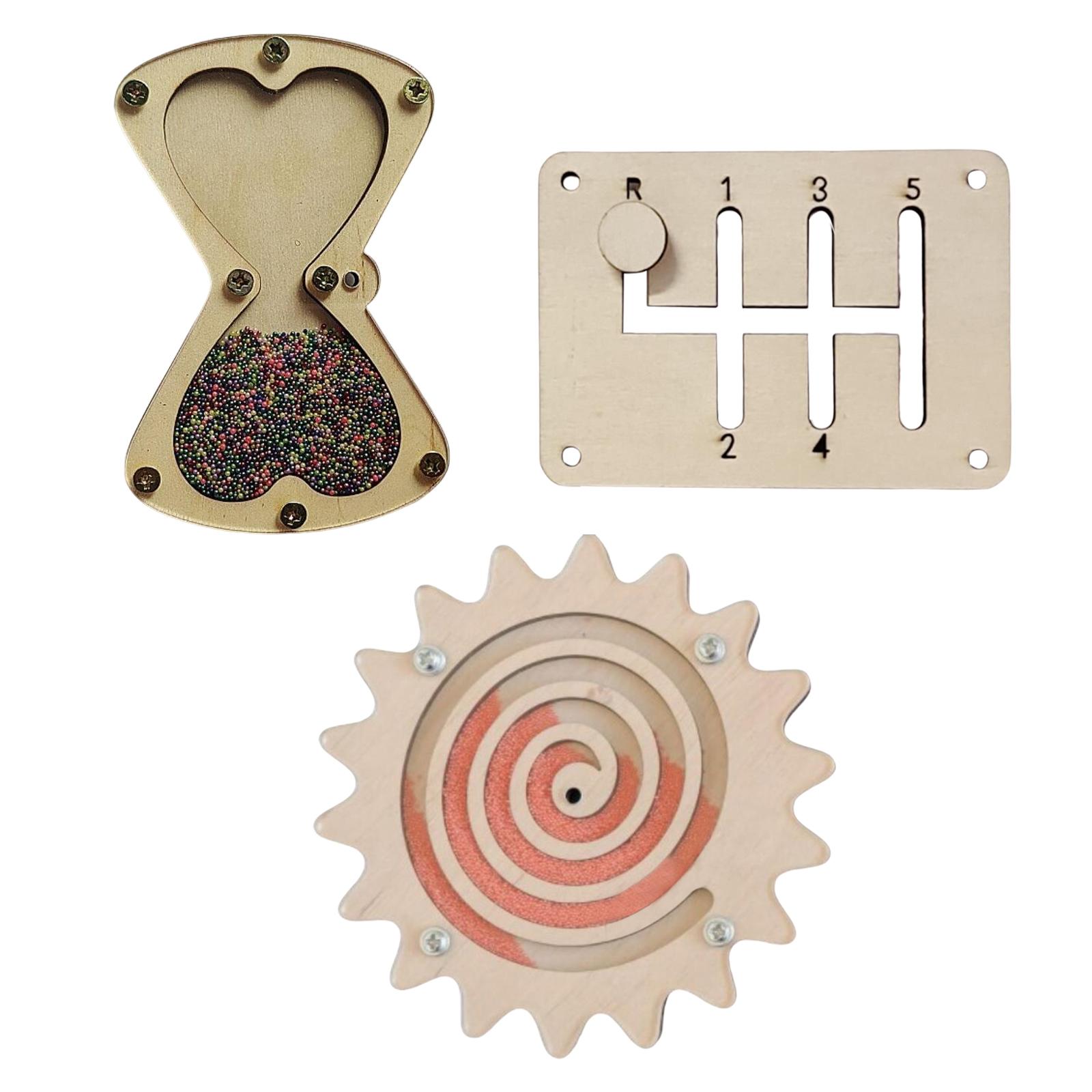 Montessori Busy Board Accessor - đánh giá và giá Montessori Wooden Busy Board Toddler