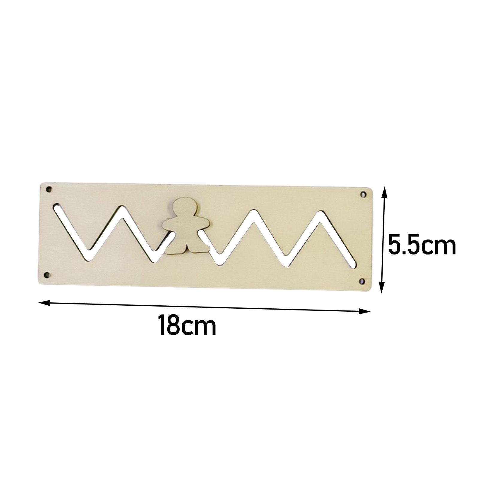 DIY Busy Board Slide Track Woo - đánh giá và giá Montessori Wooden Busy Board Toddler