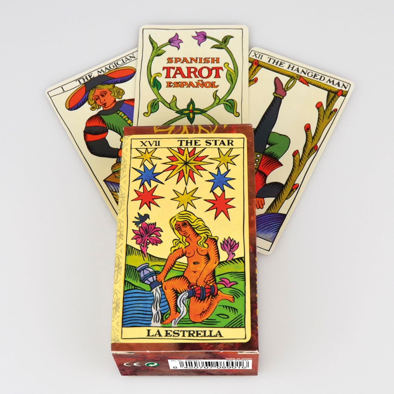 78 Cards Classic Marseille Tar - đánh giá và giá Tarot Cards Deck With Guidebook