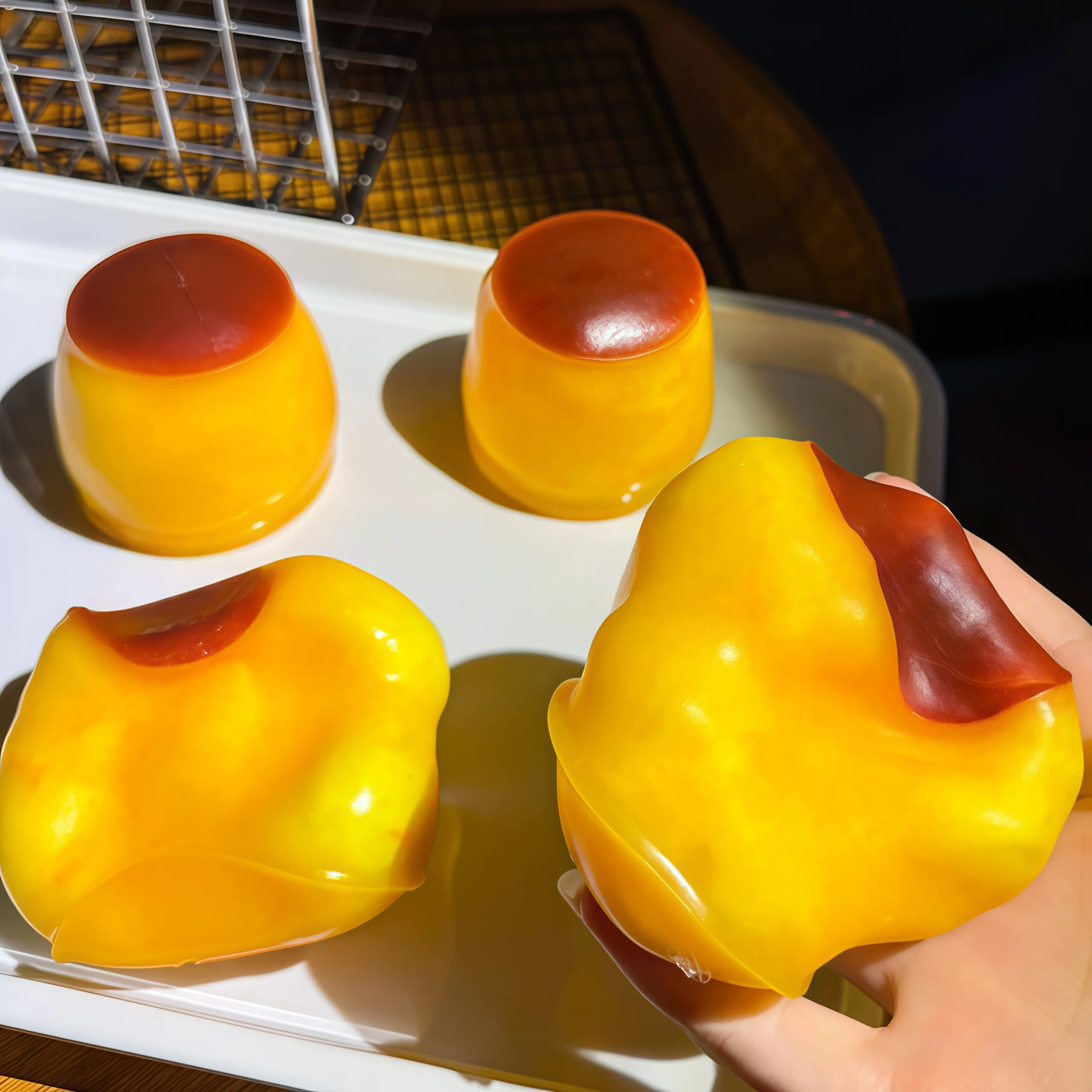 Caramel Pudding Block Squeezin - đánh giá và giá Building Blocks