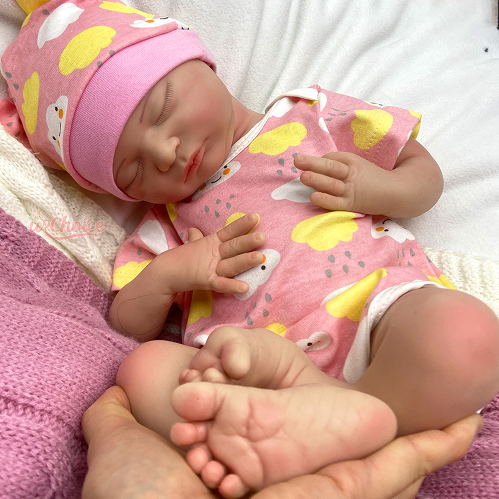 Open Mouth 20Inch 50Cm 3.4Kg R - đánh giá và giá Reborn Baby Doll Silicone Realistic
