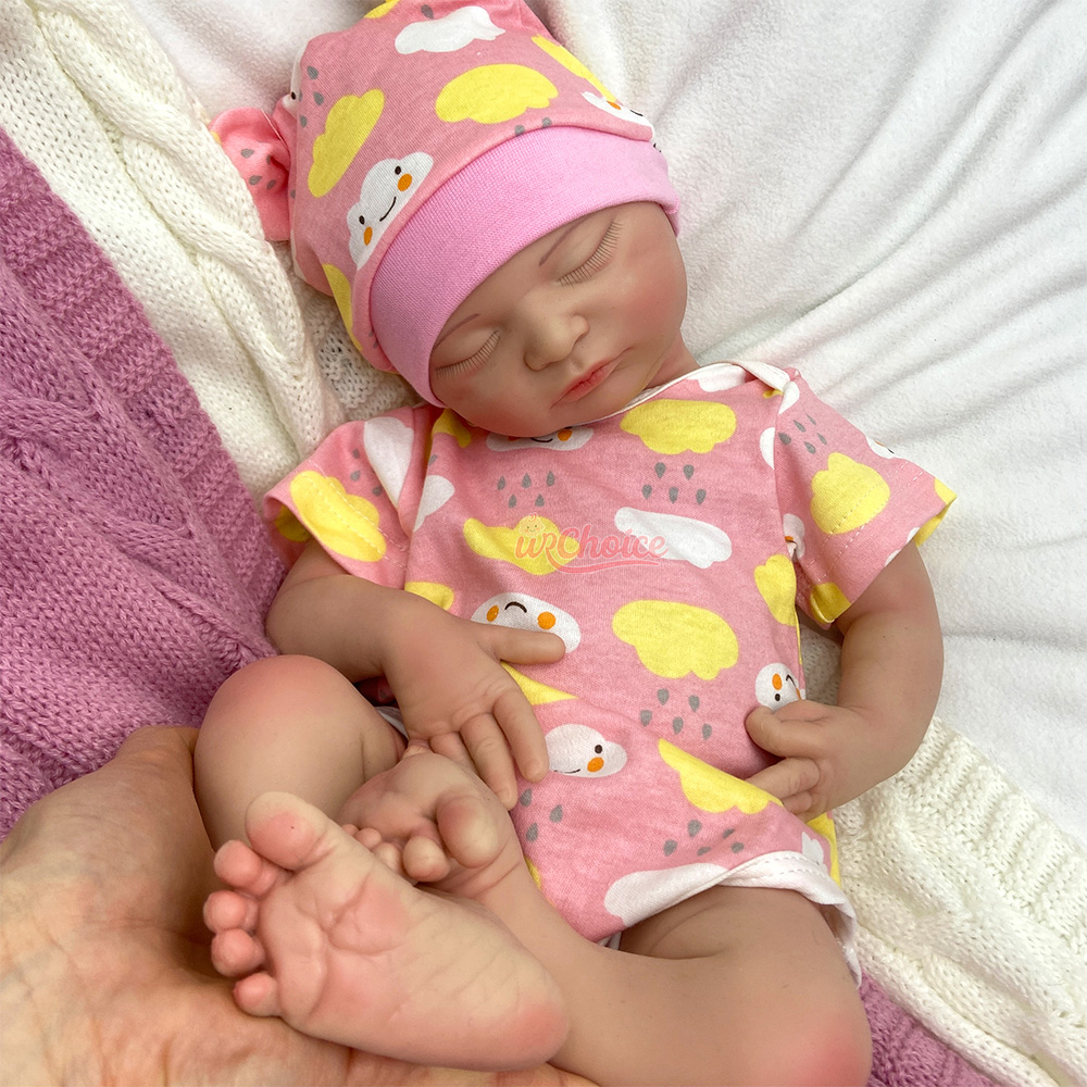 Open Mouth 20Inch 50Cm 3.4Kg R - đánh giá và giá Reborn Baby Doll Silicone Realistic
