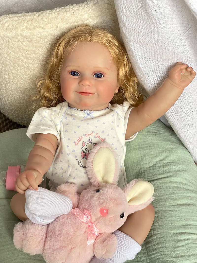 Cokela 50cm Realistic Silicone - đánh giá và giá Reborn Baby Doll Silicone Realistic
