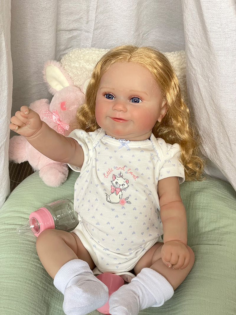 Cokela 50cm Realistic Silicone - đánh giá và giá Reborn Baby Doll Silicone Realistic