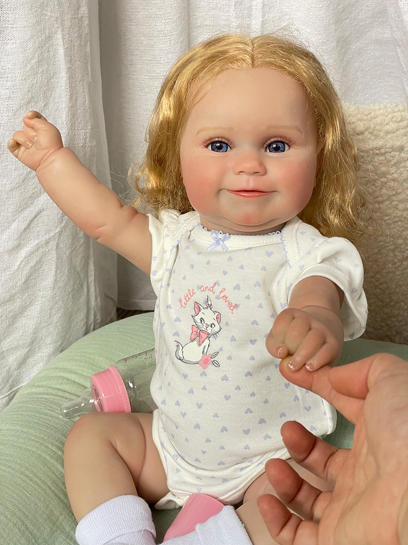 Cokela 50cm Realistic Silicone - đánh giá và giá Reborn Baby Doll Silicone Realistic