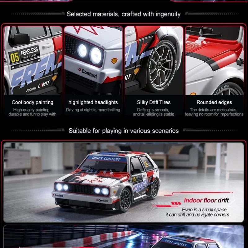 New S300 1:24 4WD RC Drift Car - đánh giá và giá Rc Drift Car 1 24 Scale 4Wd