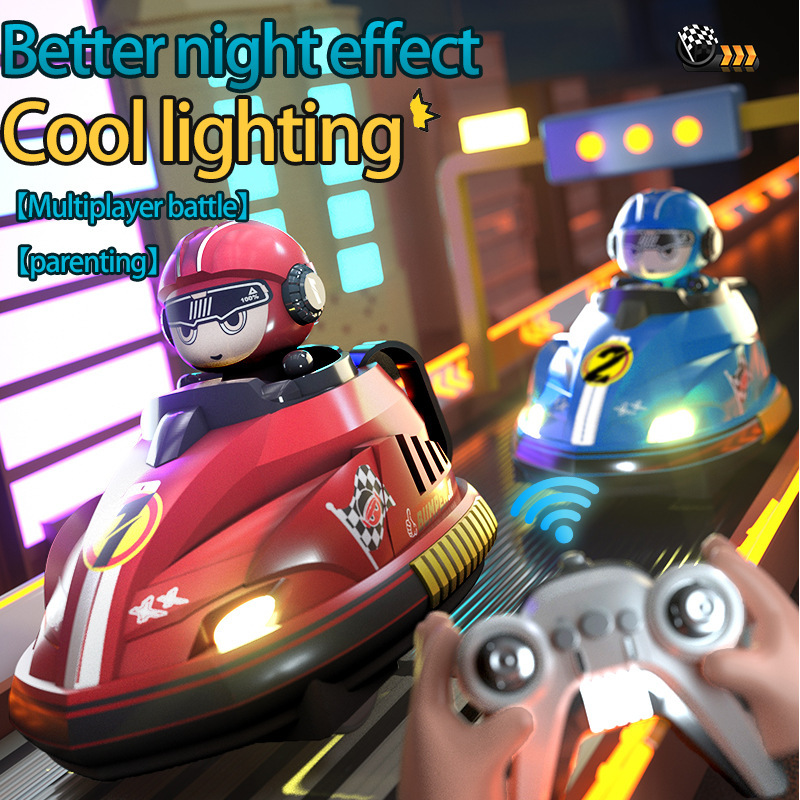 2 Player RC Bumper Car Toy Rem - đánh giá và giá Remote Control Toys