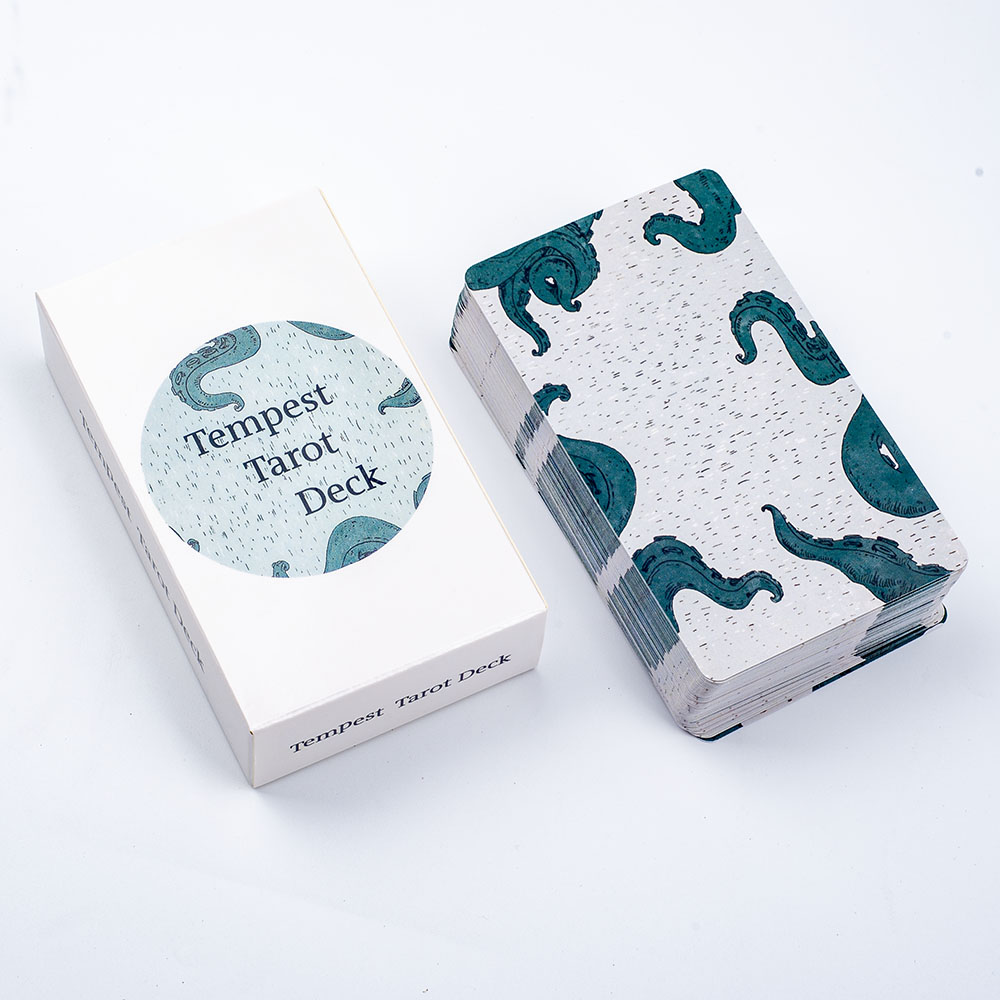 Ocean Themed Tempest Tarot  De - đánh giá và giá Tarot Cards Deck With Guidebook